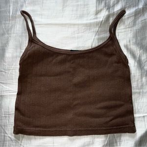 Brandy Melville brown tank top